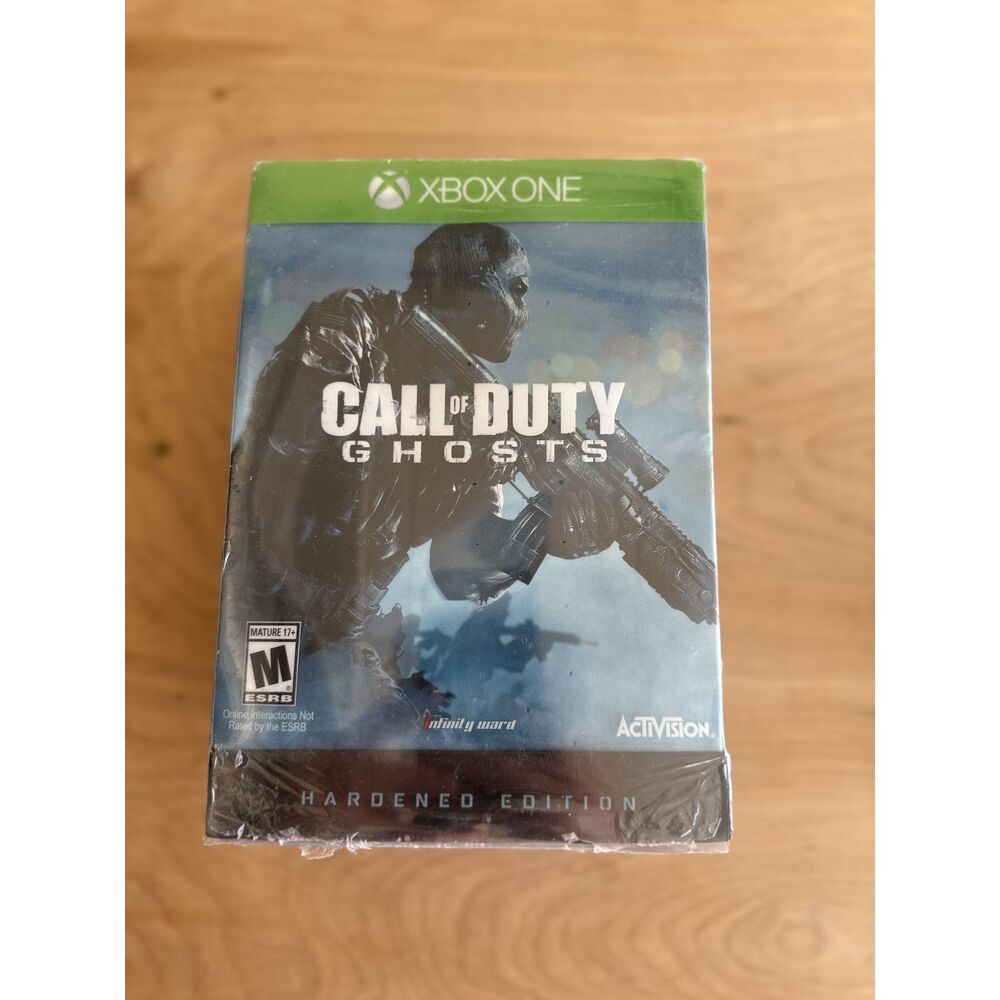 Call of Duty Ghosts Hardened Edition Xbox One Factory Sealed Collector’s Box OOP